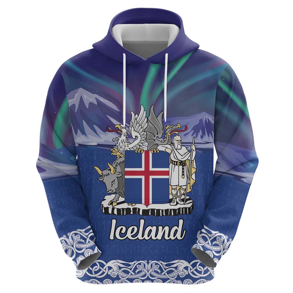 Iceland Hoodie Icelandic Landscape Northern Lights