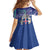 Iceland Kid Short Sleeve Dress Icelandic Landscape Northern Lights