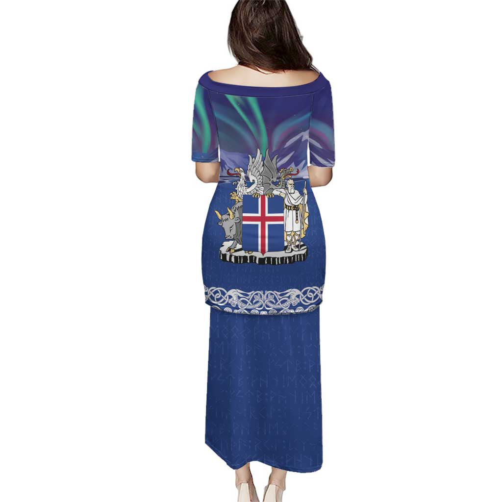 Iceland Puletasi Icelandic Landscape Northern Lights