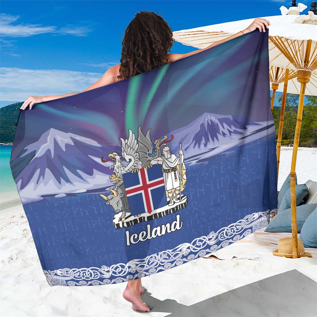 Iceland Sarong Icelandic Landscape Northern Lights