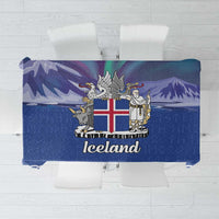 Iceland Tablecloth Icelandic Landscape Northern Lights