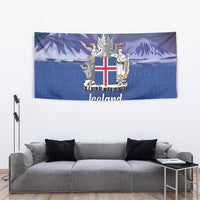 Iceland Tapestry Icelandic Landscape Northern Lights