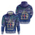Iceland Zip Hoodie Icelandic Landscape Northern Lights