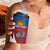 Personalized Latvia 4 in 1 Can Cooler Tumbler White Wagtail Dievs Sveti Latviju