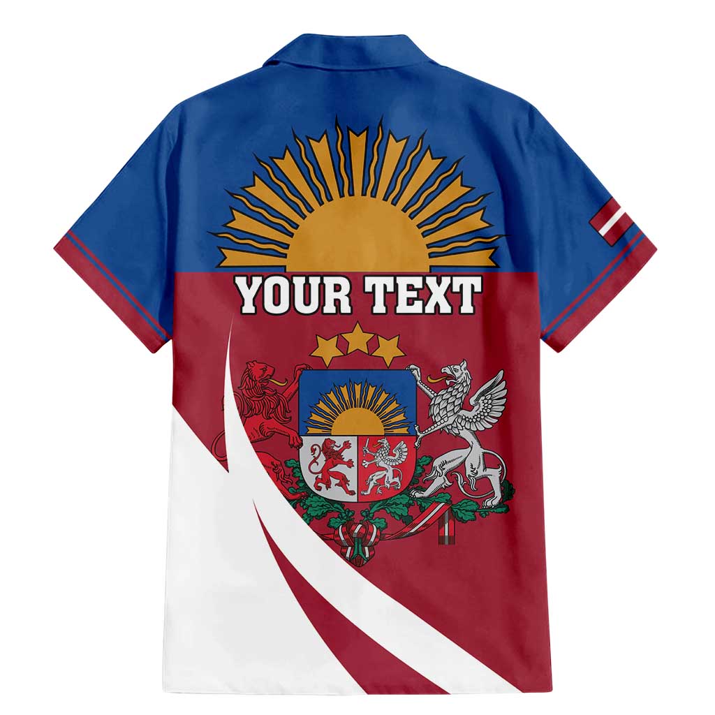 Personalized Latvia Family Matching Mermaid Dress and Hawaiian Shirt White Wagtail Dievs Sveti Latviju