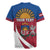 Personalized Latvia Rugby Jersey White Wagtail Dievs Sveti Latviju