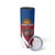 Personalized Latvia Skinny Tumbler White Wagtail Dievs Sveti Latviju