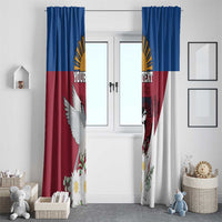 Personalized Latvia Window Curtain White Wagtail Dievs Sveti Latviju