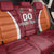 Custom Latvia Football Back Car Seat Cover Latvijas Futbola Izlase