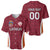 Custom Latvia Football Baseball Jersey Latvijas Futbola Izlase