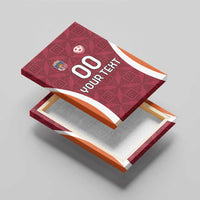Custom Latvia Football Canvas Wall Art Latvijas Futbola Izlase