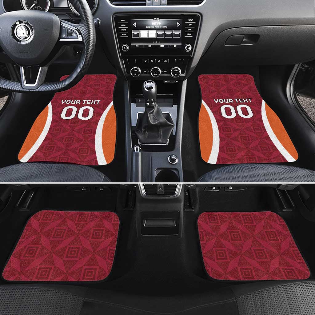 Custom Latvia Football Car Mats Latvijas Futbola Izlase