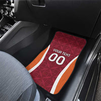 Custom Latvia Football Car Mats Latvijas Futbola Izlase