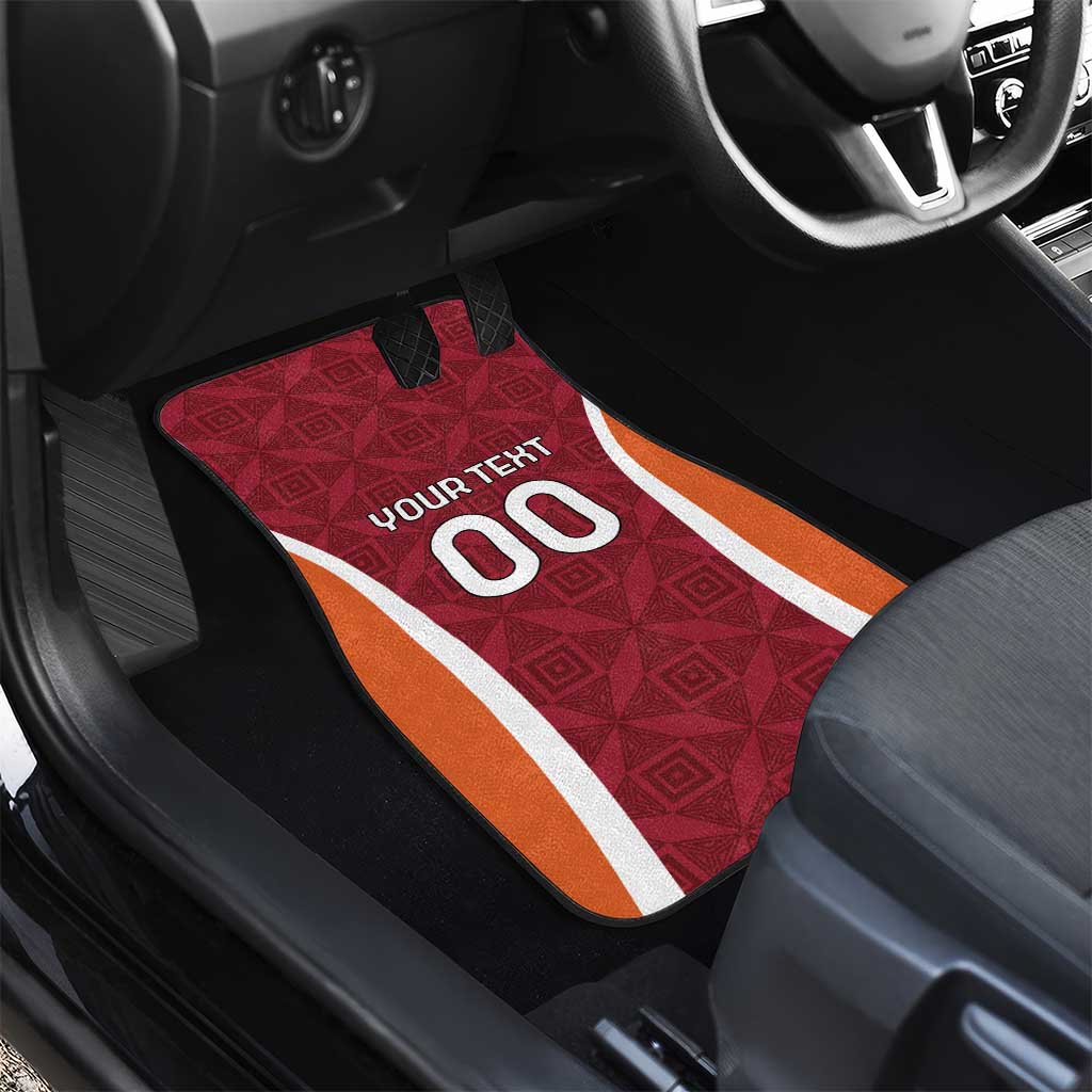 Custom Latvia Football Car Mats Latvijas Futbola Izlase