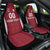 Custom Latvia Football Car Seat Cover Latvijas Futbola Izlase
