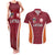 Custom Latvia Football Couples Matching Tank Maxi Dress and Hawaiian Shirt Latvijas Futbola Izlase