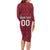 Custom Latvia Football Family Matching Long Sleeve Bodycon Dress and Hawaiian Shirt Latvijas Futbola Izlase