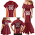 Custom Latvia Football Family Matching Mermaid Dress and Hawaiian Shirt Latvijas Futbola Izlase