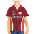 Custom Latvia Football Family Matching Mermaid Dress and Hawaiian Shirt Latvijas Futbola Izlase