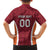 Custom Latvia Football Family Matching Off Shoulder Maxi Dress and Hawaiian Shirt Latvijas Futbola Izlase