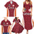 Custom Latvia Football Family Matching Summer Maxi Dress and Hawaiian Shirt Latvijas Futbola Izlase