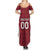 Custom Latvia Football Family Matching Summer Maxi Dress and Hawaiian Shirt Latvijas Futbola Izlase