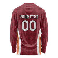Custom Latvia Football Long Sleeve Shirt Latvijas Futbola Izlase