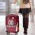 Custom Latvia Football Luggage Cover Latvijas Futbola Izlase