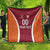 Custom Latvia Football Quilt Latvijas Futbola Izlase