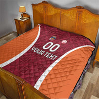 Custom Latvia Football Quilt Latvijas Futbola Izlase