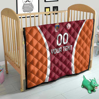 Custom Latvia Football Quilt Latvijas Futbola Izlase