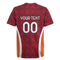 Custom Latvia Football Rugby Jersey Latvijas Futbola Izlase