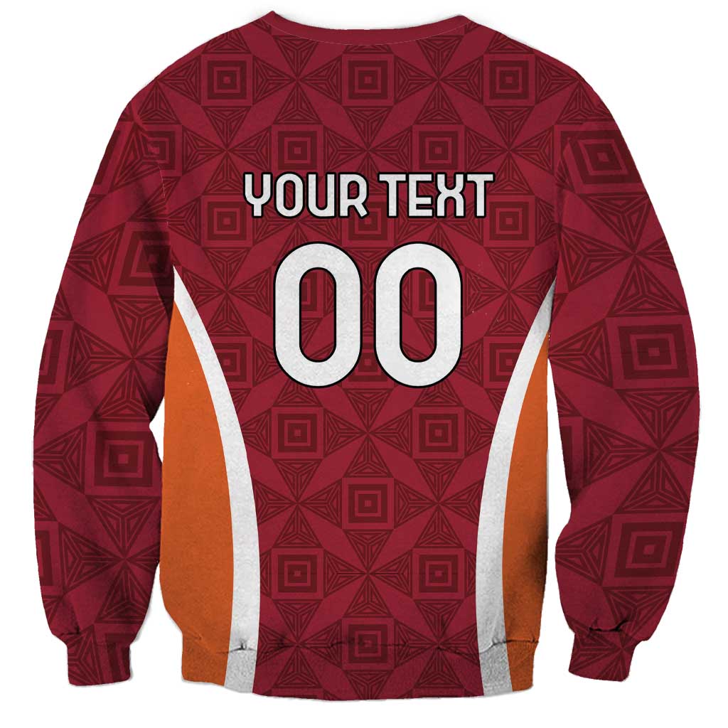 Custom Latvia Football Sweatshirt Latvijas Futbola Izlase