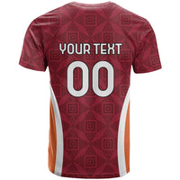 Custom Latvia Football T Shirt Latvijas Futbola Izlase