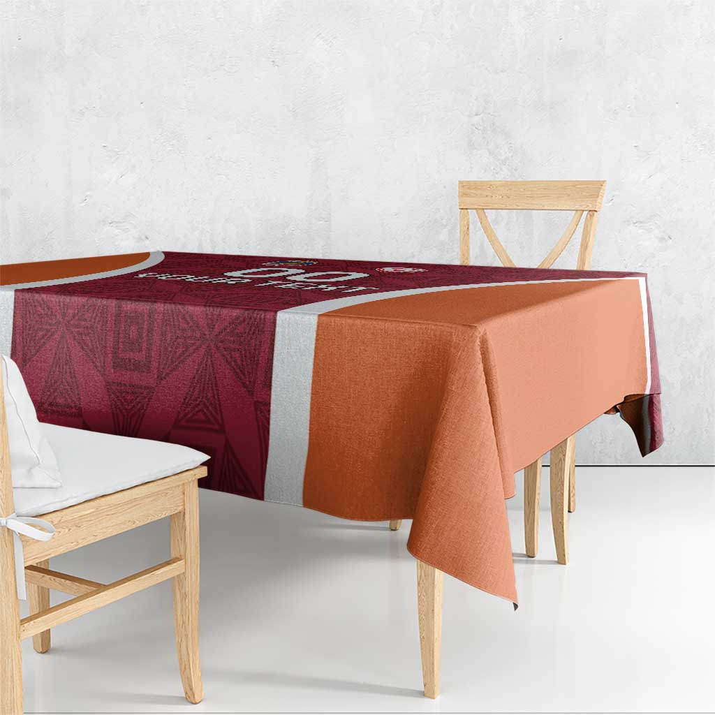 Custom Latvia Football Tablecloth Latvijas Futbola Izlase