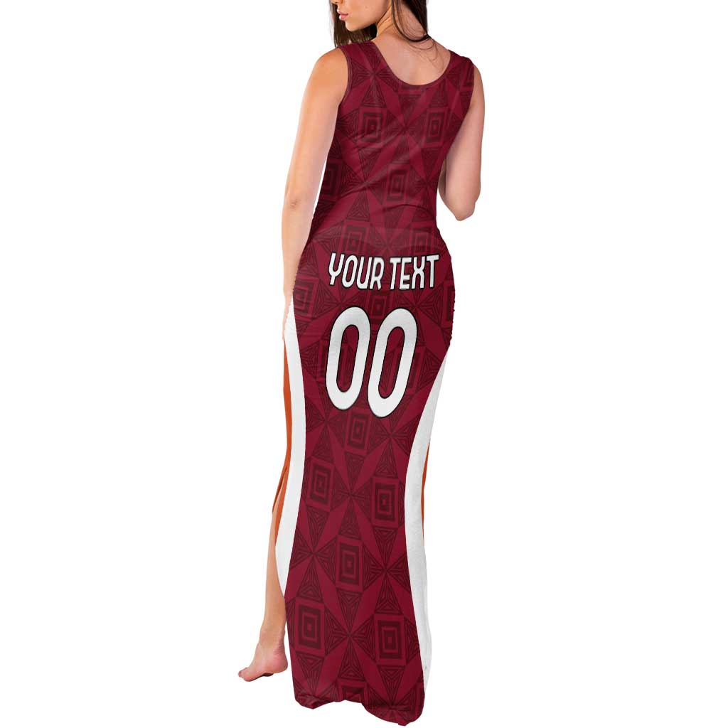 Custom Latvia Football Tank Maxi Dress Latvijas Futbola Izlase