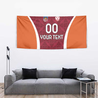 Custom Latvia Football Tapestry Latvijas Futbola Izlase