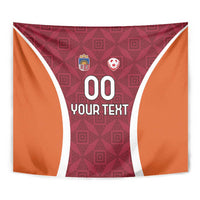 Custom Latvia Football Tapestry Latvijas Futbola Izlase