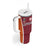 Custom Latvia Football Tumbler With Handle Latvijas Futbola Izlase