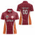Custom Latvia Football Women Polo Shirt Latvijas Futbola Izlase