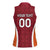 Custom Latvia Football Women Sleeveless Polo Shirt Latvijas Futbola Izlase