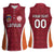 Custom Latvia Football Women Sleeveless Polo Shirt Latvijas Futbola Izlase