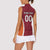 Custom Latvia Football Women Sleeveless Polo Shirt Latvijas Futbola Izlase