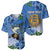 Personalized Estonia Baseball Jersey Barn Swallow Cornflower Flower