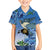 Personalized Estonia Family Matching Puletasi and Hawaiian Shirt Barn Swallow Cornflower Flower