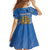 Personalized Estonia Family Matching Summer Maxi Dress and Hawaiian Shirt Barn Swallow Cornflower Flower