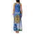 Personalized Estonia Family Matching Tank Maxi Dress and Hawaiian Shirt Barn Swallow Cornflower Flower
