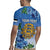 Personalized Estonia Rugby Jersey Barn Swallow Cornflower Flower