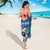 Personalized Estonia Sarong Barn Swallow Cornflower Flower