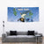Personalized Estonia Tapestry Barn Swallow Cornflower Flower